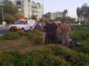 خلال اليومين الماضيين - 10 مصابين بـ8 حوادث طرق في مدينة يافا